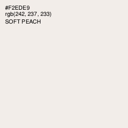 #F2EDE9 - Soft Peach Color Image